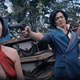 An image from the Cowboy Bebop trailer.